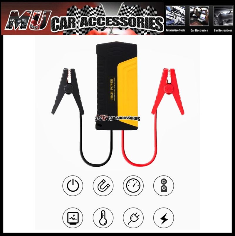 M-Spark High Booster 50800mAh Power Bank Car Jump Starter Battery Emergency Parking Light LED_autovado.com