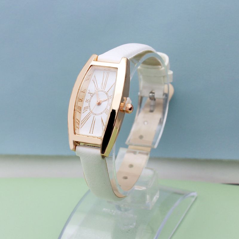 Women's square watch belt quartz watch_autovado.com