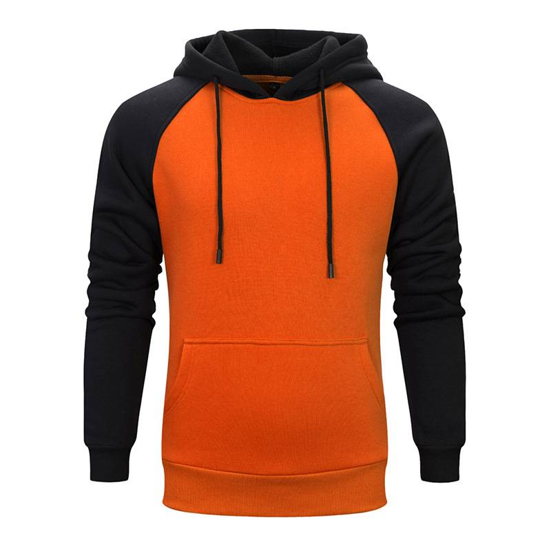 Men's Clothing sweatshirt size new men's pullover hooded brushed couple sweatshirt WY39_autovado.com