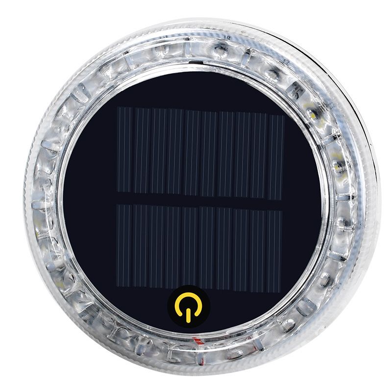 Third Generation Touch Car Solar Powered Truck Flash Anti Rear End Collision Seven Color Circular Warning Li, LED_autovado.com