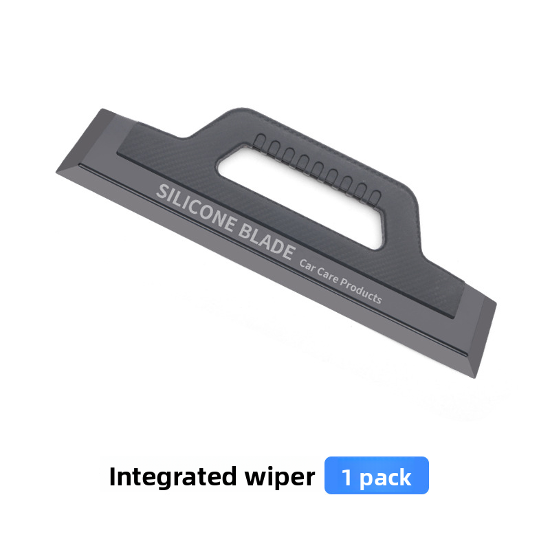Wash Shop Water Scraping Special Carbon Fiber Pattern Silicone Wiper Film Tool Does Not Damage Car Paint_autovado.com