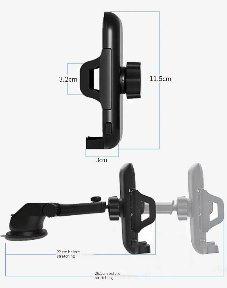 Car Windshield Phone Holder Model SK802 Universal Car Phone Holder Tablet_autovado.com