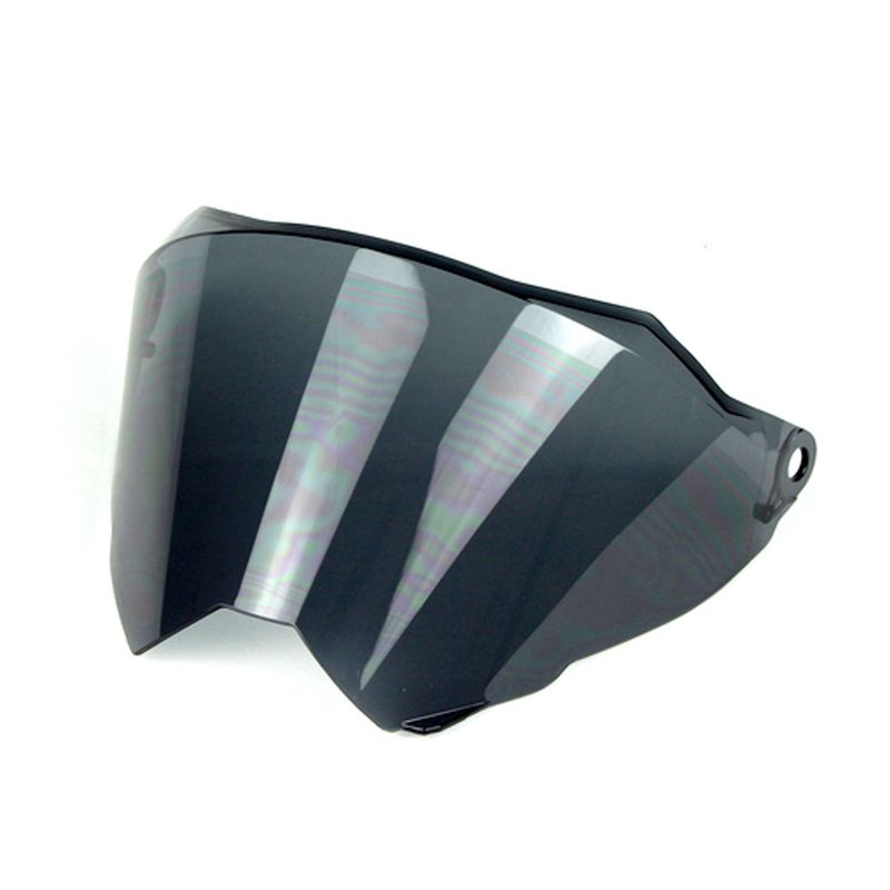 WLT 128 Motorcycle Helmet Visor - Anti-Fog, High Clarity, UV Protection, Scratch Resistant (Smoke, Silver, Tinted, Clear Options)_autovado.com