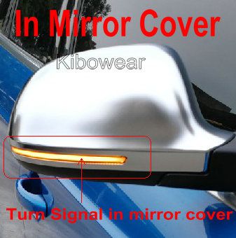 Dynamic Turn Signal LED for A4 A5 B8.5 RS5 RS3 A3 8P Blinker RS4 sline S5 Sequential Side Mirror light 2013 2014 2015 2016_autovado.com