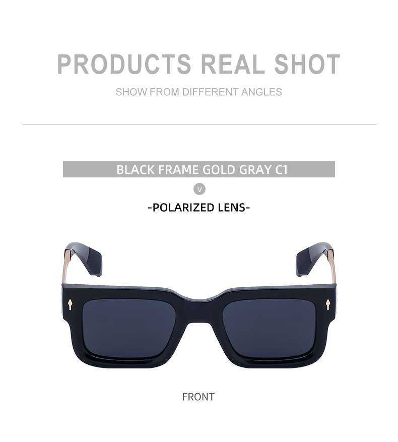 Vintage polarized sunglasses Men's fashionable sunglasses men's glasses_autovado.com