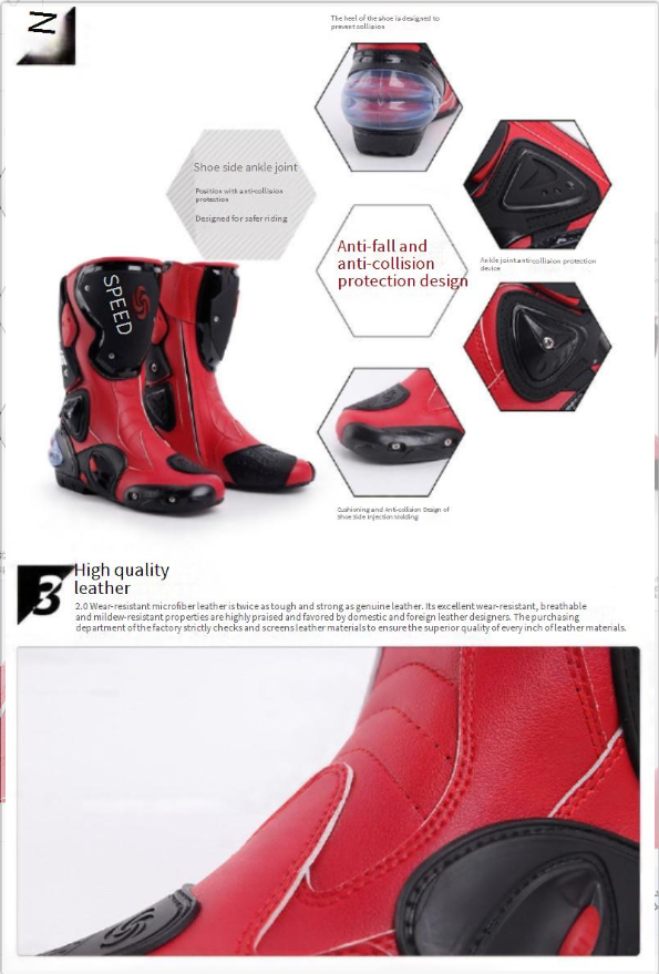 Motorcycle Accessories & Parts road riding boots road racing long boots four seasons anti fall motorcycle mountain bike long_autovado.com