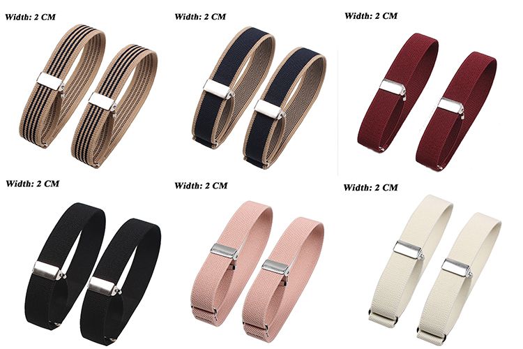 HOT 63 Styles Elastic Armband Shirt Sleeve Holder Women Men Unisex Adjustable Arm Cuffs Bands for Party Wedding Clothing_autovado.com