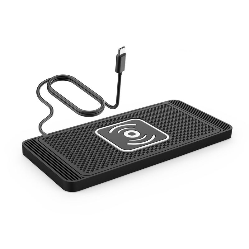 Modified Anti-Slip Mat Pad Car Wireless Charger Mobile Phone Flash Charging Foreign Trade Cross-Border Intelligent_autovado.com