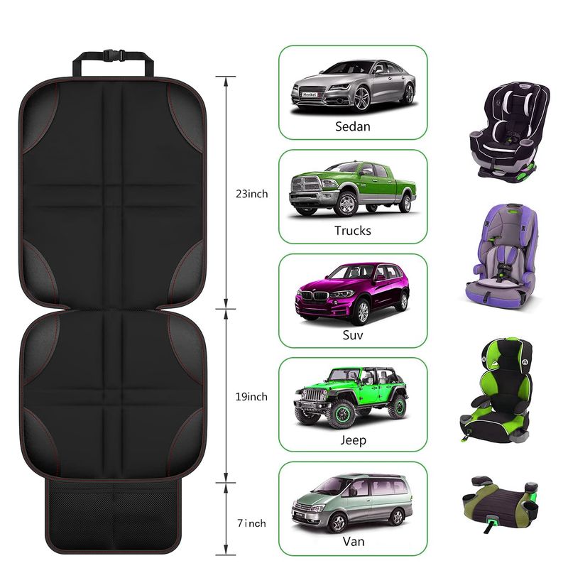 Cover Protector Universal For Kids Child Children Auto Rear Seat Covers Pad Protection Foot Cushion Car Accessories_autovado.com