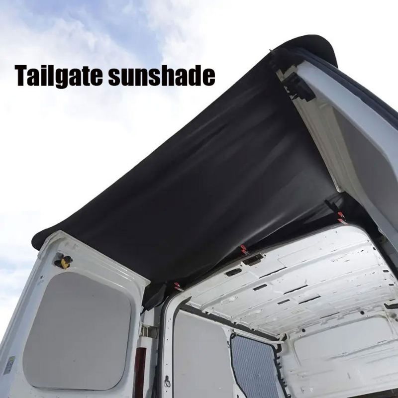 Thickened Waterproof Oxford Cloth Tailgate Transport RV Barn Rainproof Cover Sunshade_autovado.com