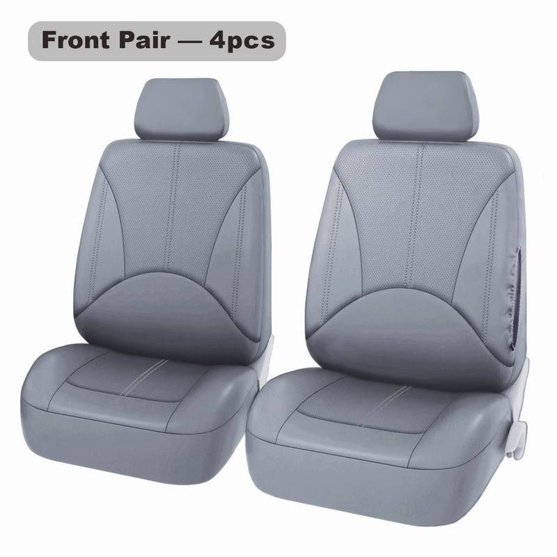 General car seat 9-piece PU leather car four seasons general seat cushion cover_autovado.com
