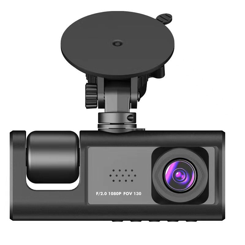 Private model 2 inch three lens HD video driving recorder wholesale large wide angle car recorder DASHCAM_autovado.com