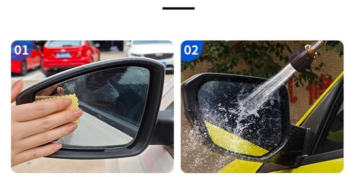 Car rearview fog anti reflective film, reverse mirror glass waterproof and defogging products_autovado.com