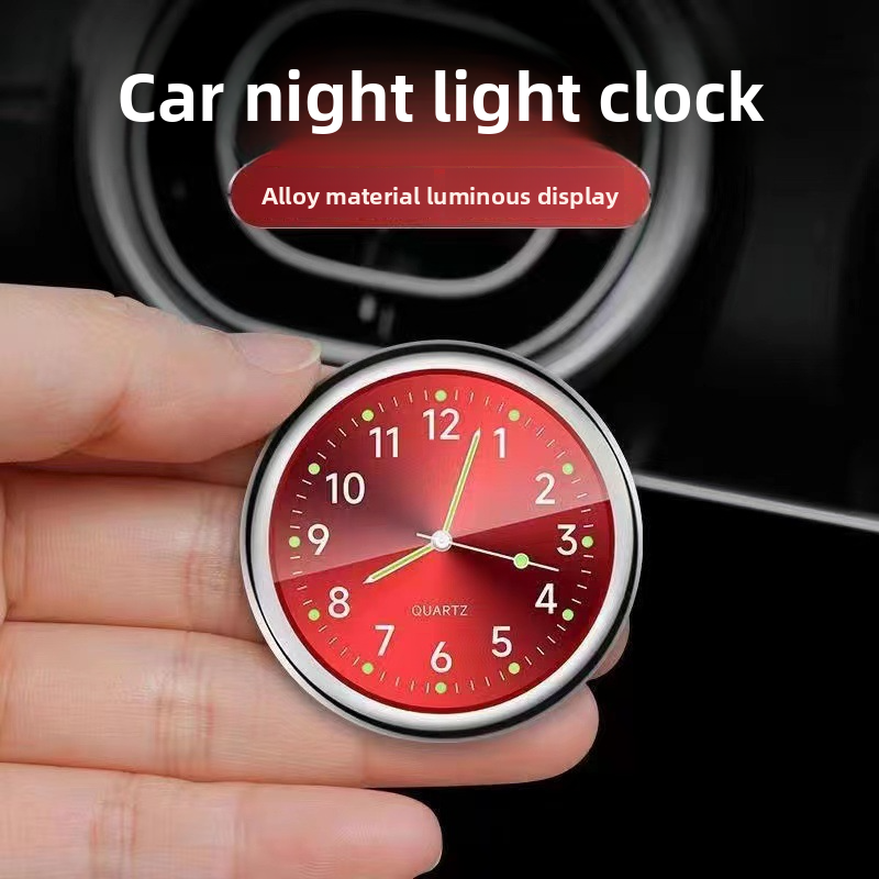 Car Dashboard For Cars, Motorcycles, Electric Vehicles, Waterproof High-Precision Electronic Watch, High-End Air Vent_autovado.com