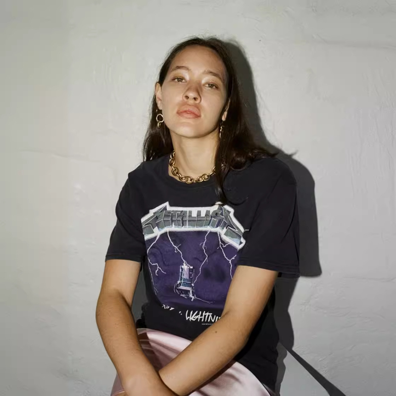 Man's clothing Retro casual rock punk band short-sleeved T-shirt_autovado.com