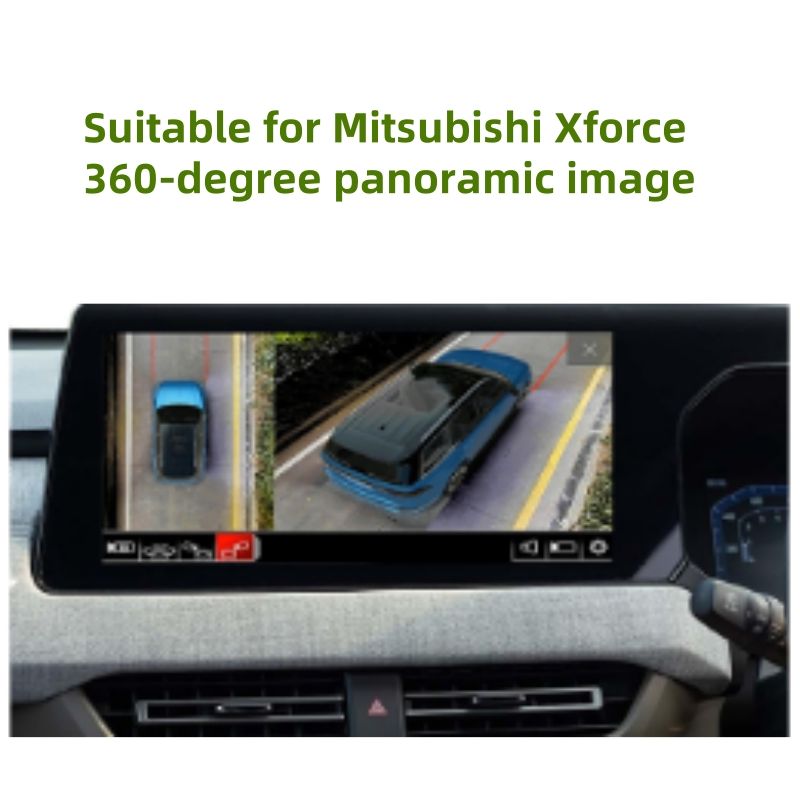 360° Panoramic Camera System For Mitsubishi Xforce - OEM Style HD Night Vision Parking Assistant With 4K DVR & Loop Recording_autovado.com