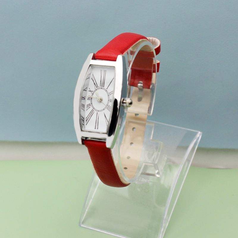 Women's square watch belt quartz watch_autovado.com