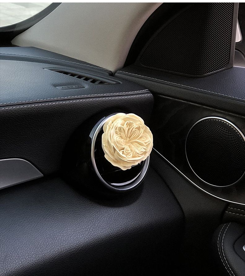 Austin Rose High end Car Aromatherapy Car Air Outlet Decoration Goddess Car Interior Decoration Ornaments Diffuser Stone_autovado.com