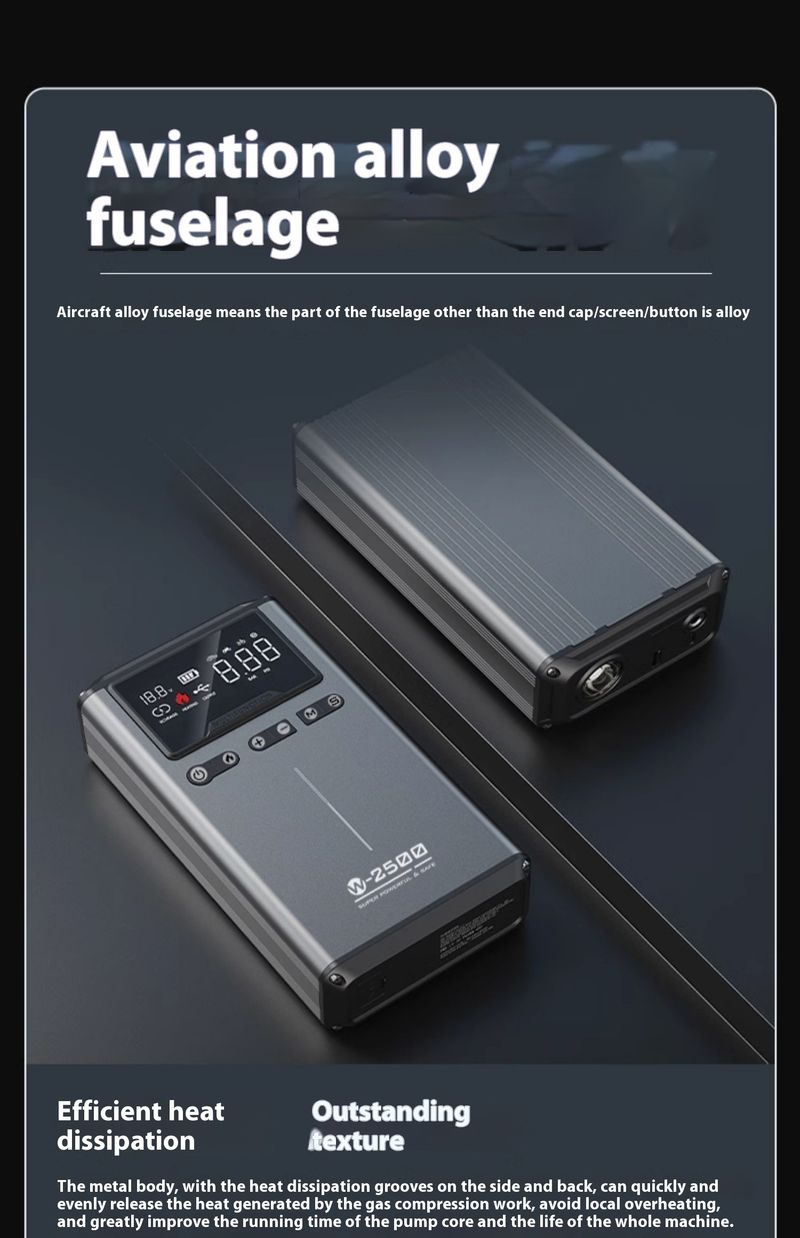 Car starting supply, inflation pump integrated machine, low power battery, device, emergency strong start, ignition_autovado.com