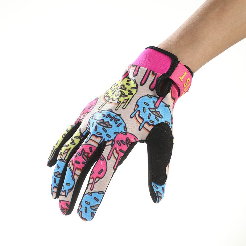 Fistplasma Sports Gloves, Four Season Donuts, Men's Women's Touch Screen, Skiing, Driving, Cycling, And Outdoor Driving_autovado.com