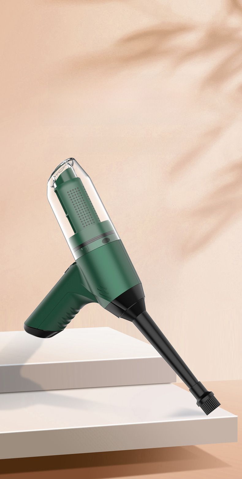 On-the-way wireless car vacuum cleaner small hand-held blow suction dual-purpose locomotive with super large suction force inside the car_autovado.com