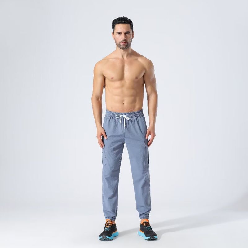 Men's Clothing Casual Straight Overalls Quick-Drying Sports Running Fitness Outdoor Cycling Pants Breathable Loose Sweatpants_autovado.com