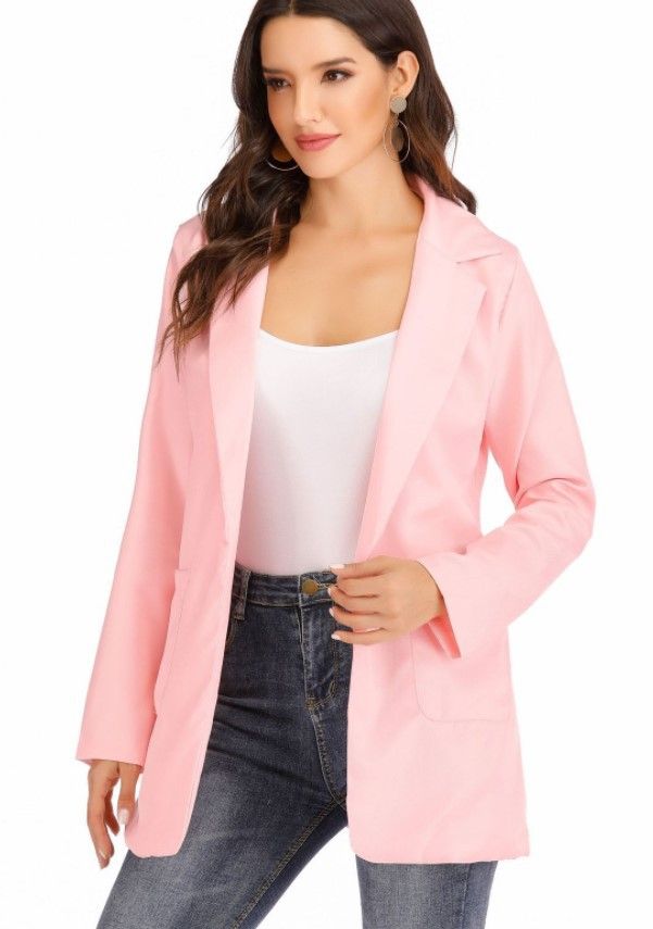 Women's Clothing Fashion Lapel Slim Cardigan Temperament Suit Jacket Women_autovado.com
