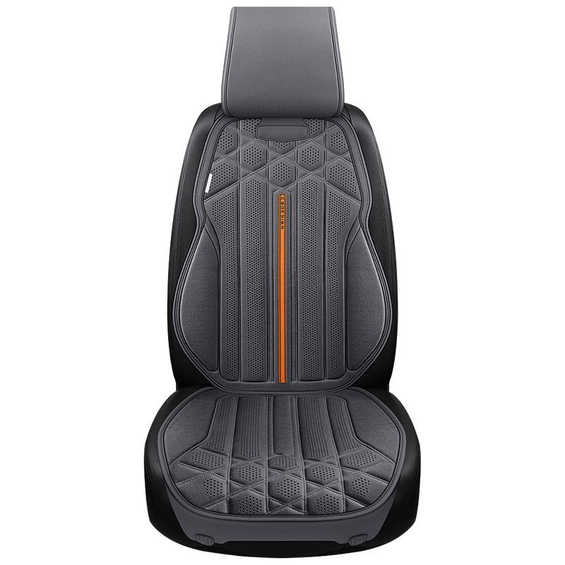 New Four Seasons universal car cushion car seat cover autumn and winter plush seat cushion suede saddle cushion breathable car cushion_autovado.com