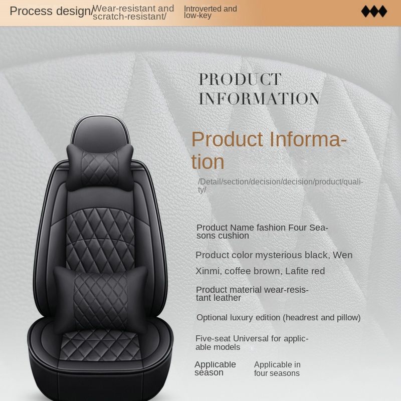 Universal Style Cover For Series 1 E81 E87 E88 F20 F21 F40 F52 Car Accessories Interior Details Seat Protector_autovado.com
