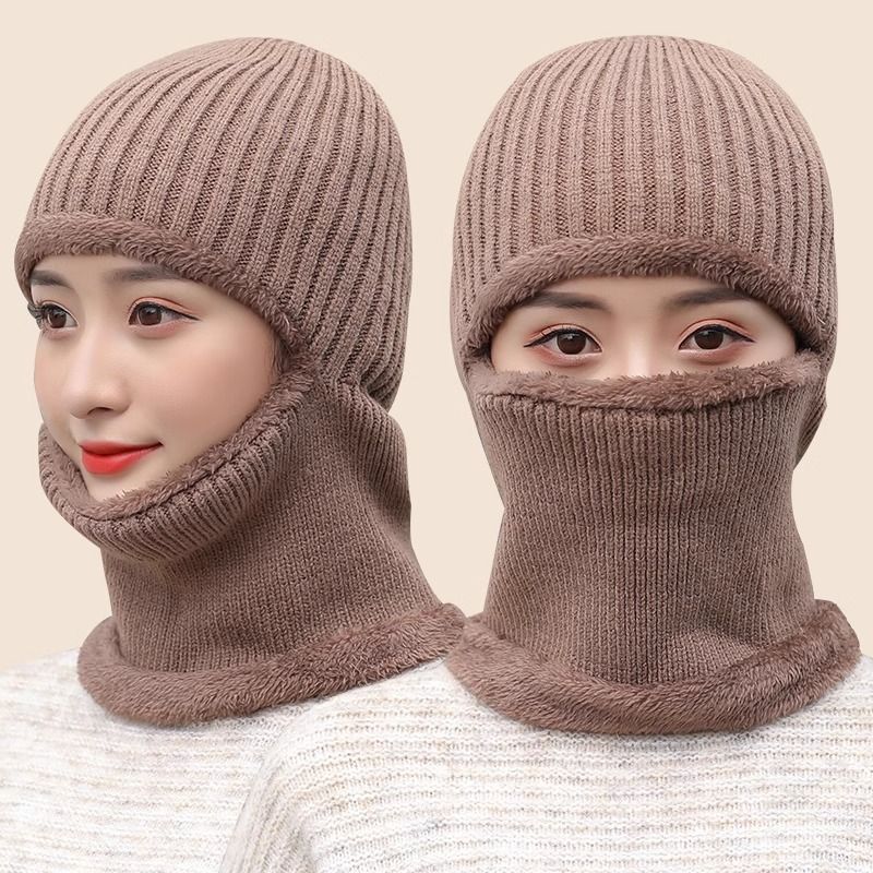 Warm Headgear For Men And Women, Windproof Hat, Cold-Proof Mask, Winter Cycling Neck Warmer, Face Shield, Electric Bike_autovado.com
