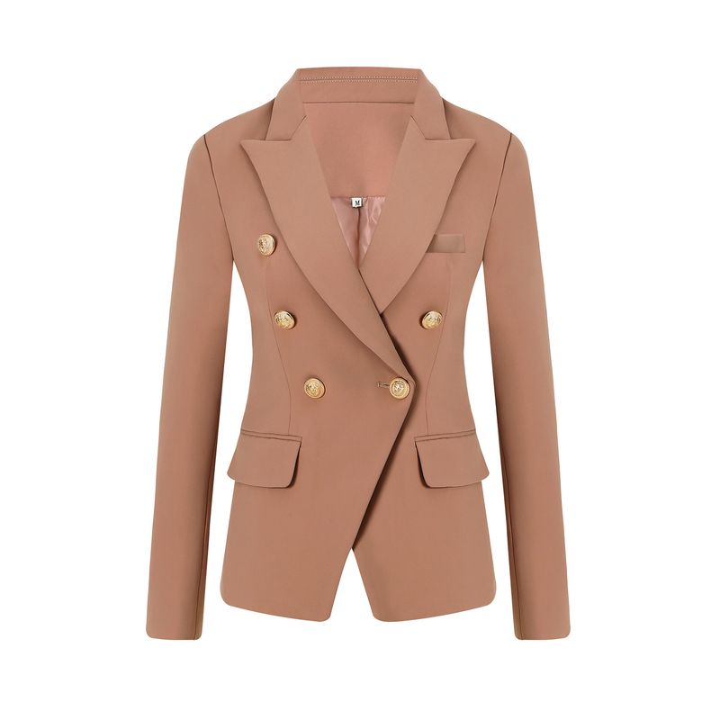 Women's Clothing multi color slim fit temperament commuter suits in stock_autovado.com