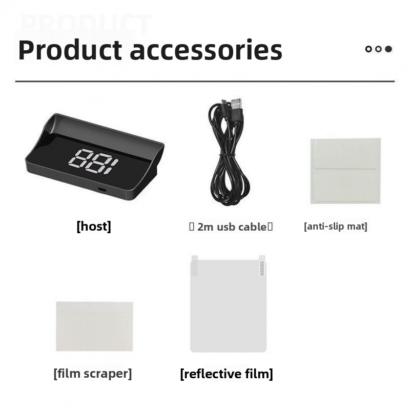 2025 DVR Automatic Update Universal Car Electronic Dog GPS Beidou HUD Lift Hy7_autovado.com