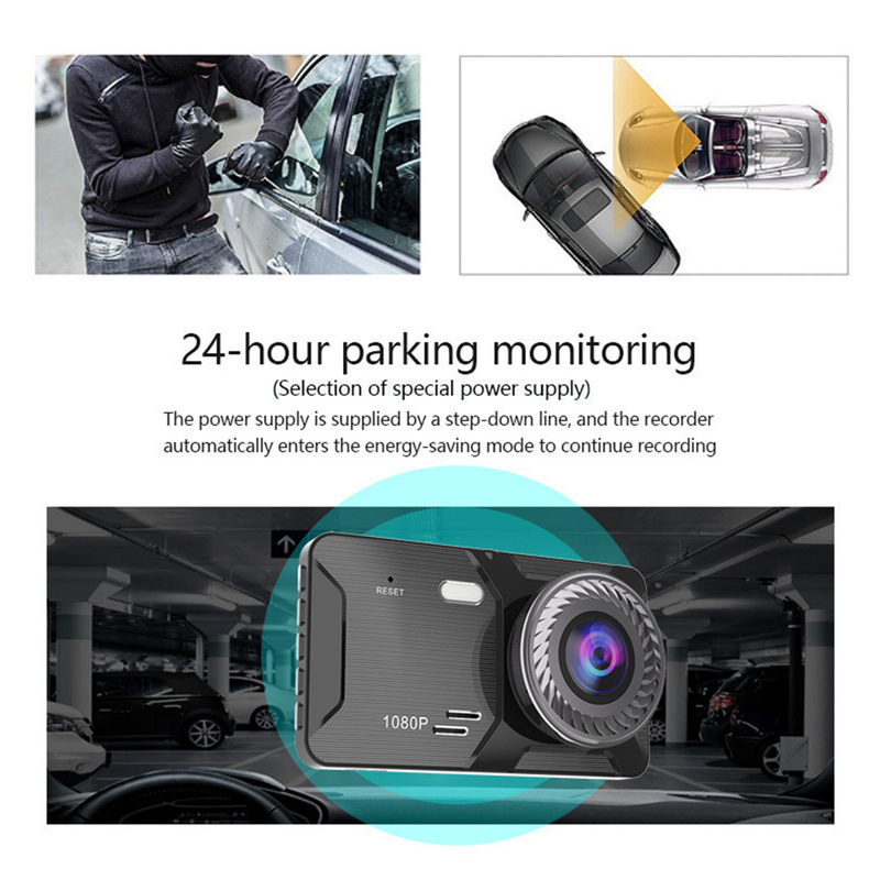 Yuanmheng Safe Driving Dash Cam Full Frequency Detection ABS Touch Screen 1080P Speed Radar Detector for Automotive_autovado.com