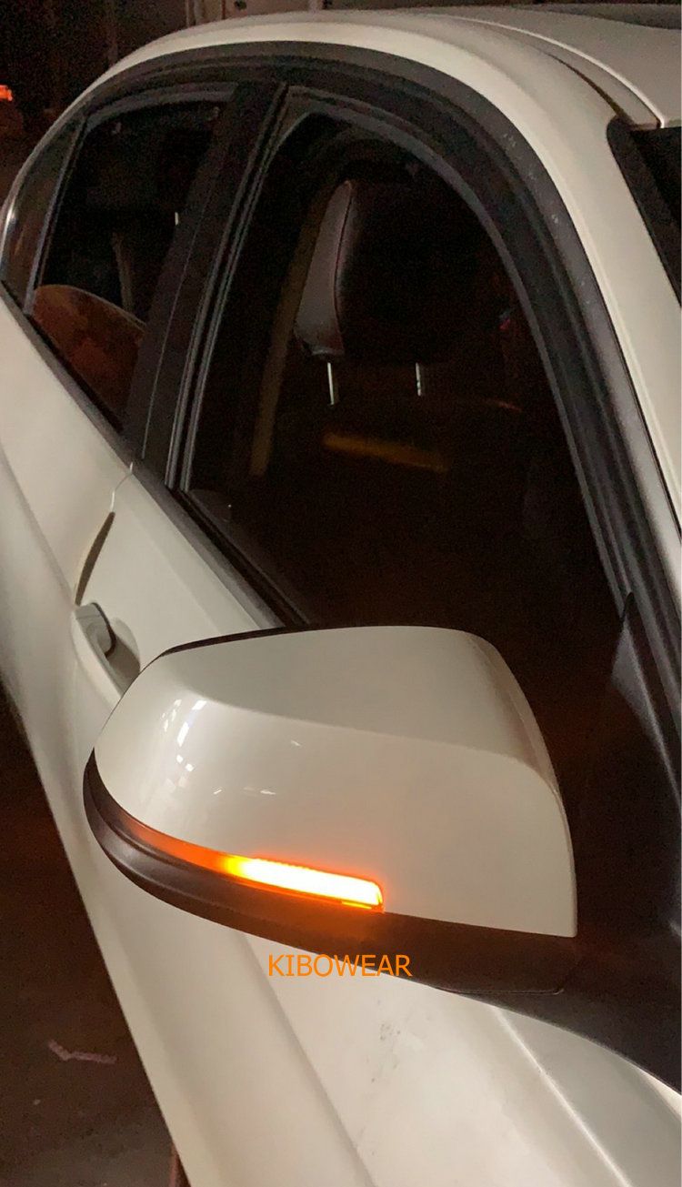 2PCS Dynamic Sweeping Blinker LED for Beemer F20 F30 F31 F21 F22 F23 F32 F33 F34 X1 E84 F36 1 2 3 4 series arrow Turn Signal_autovado.com
