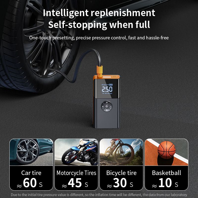 Jump Starter Air Pump Combo Car Battery Emergency Power Bank Ignition Tool_autovado.com