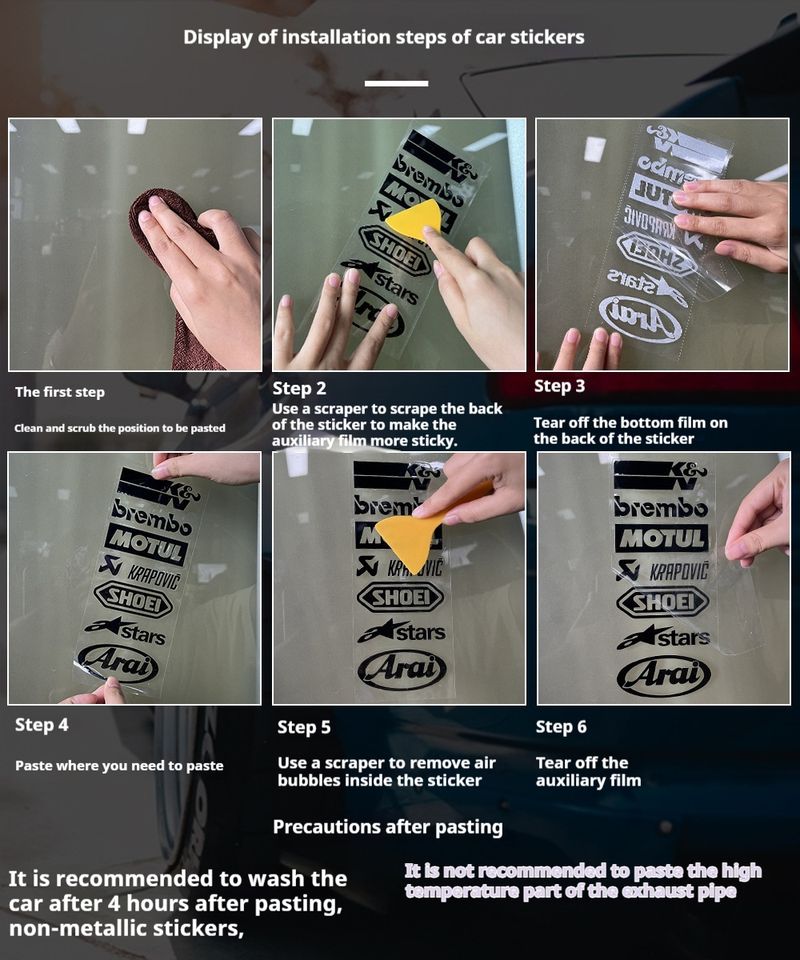 Suitable For Honda Click Series V2/V3 Waterproof Reflective Wheel Stickers, Modified Motorcycle Personalized Decoration_autovado.com