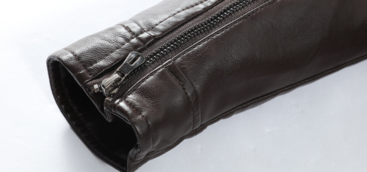 Men's Clothing New leather jacket for men, slim style jacket for young men,spring new style for men, handsome motorcycle men's leather jacket_autovado.com