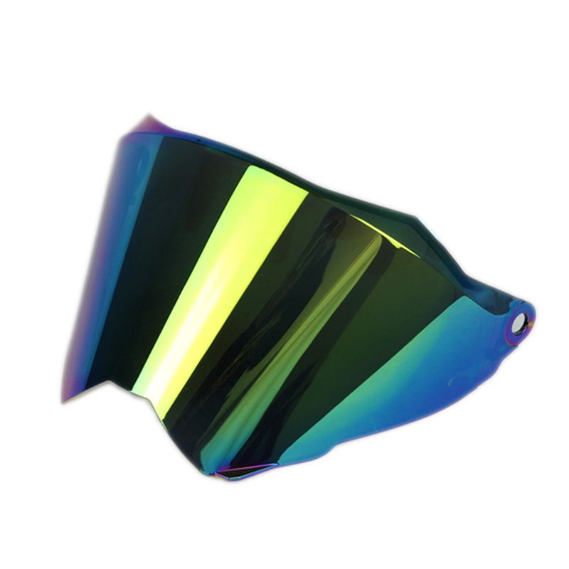 WLT 128 Motorcycle Helmet Visor - Anti-Fog, High Clarity, UV Protection, Scratch Resistant (Smoke, Silver, Tinted, Clear Options)_autovado.com