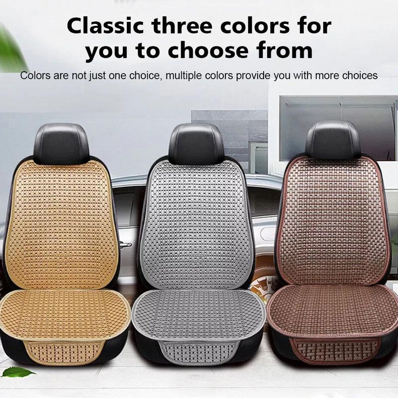 Summer Ice Silk Seat Cover Car Seasonal Universal Cool Cushion_autovado.com