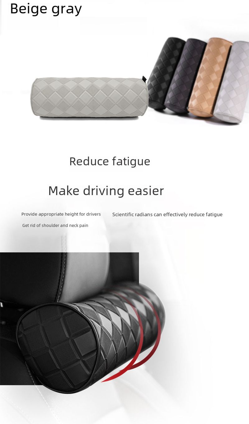 Korea new car neck pillow car advanced neck pillow pillow Universal Car Seat Headrest pillow wholesale_autovado.com