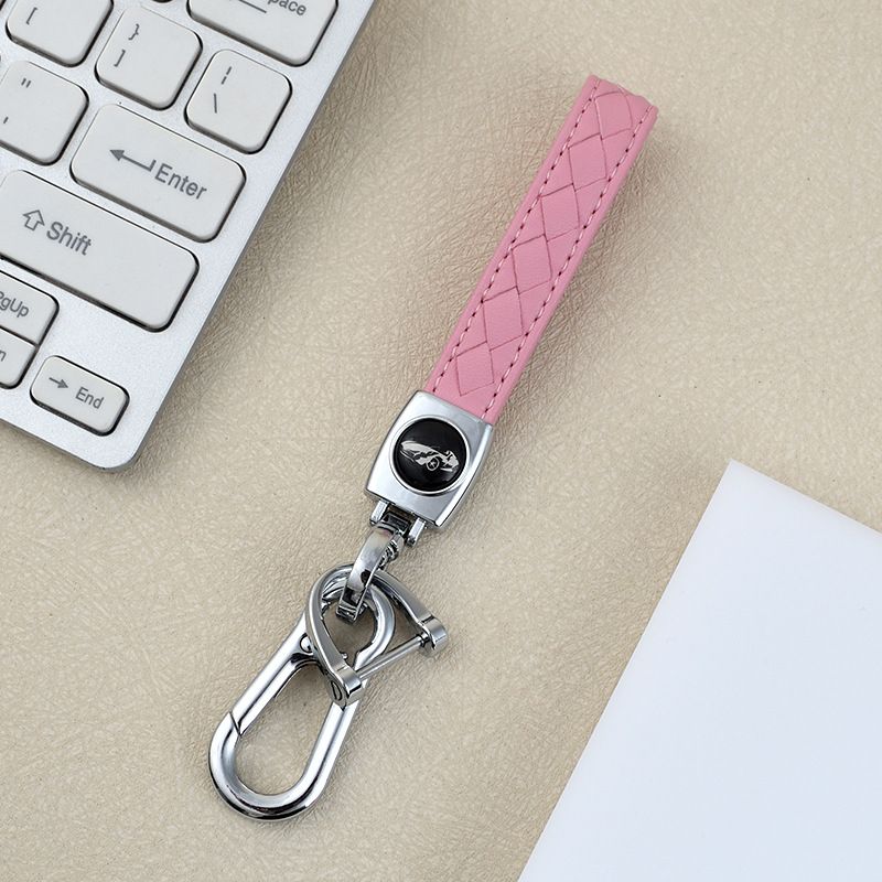 Diamond Couple Keychain Pendant Diamond Leather Car Keychain Key Accessories Bag Ornaments Horseshoe Buckle_autovado.com