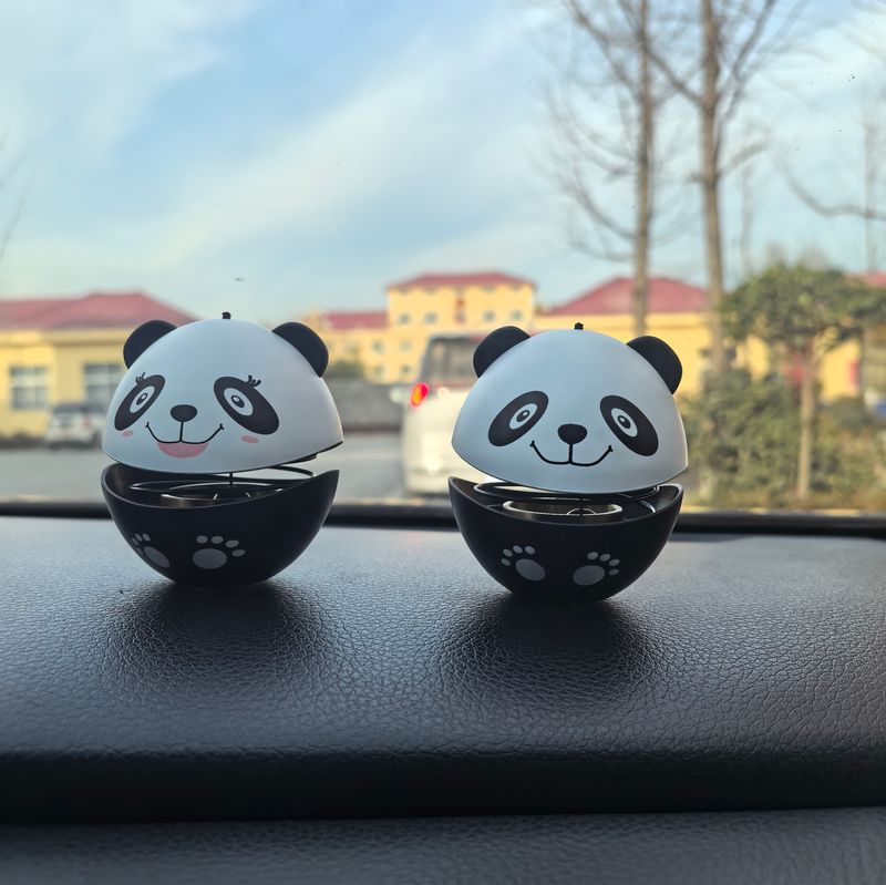 Happy God Of Wealth Dopamine Car Decompression Small Bell Ceer Console Desktop Creative Decoration Shaking Head_autovado.com