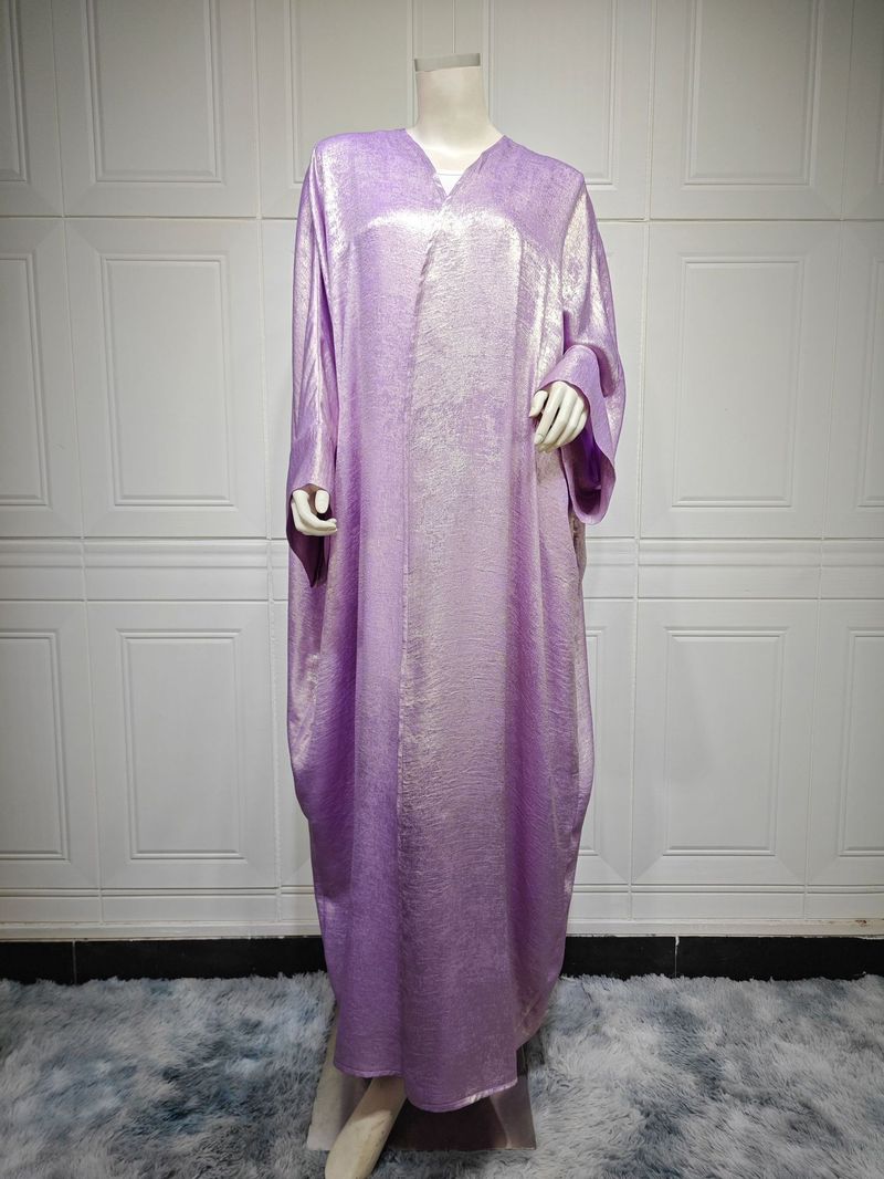 Women's Clothing Arab Dubai modern Muslim fashion gold stamped robe abaya outerwear cardigan robe_autovado.com