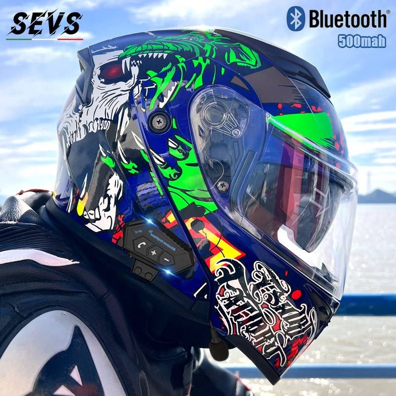 DOT & 3C Certified Modular Motorcycle Helmet With Dual Visor & Bluetooth – Flip-Up Full Face Helmet For Men & Women_autovado.com