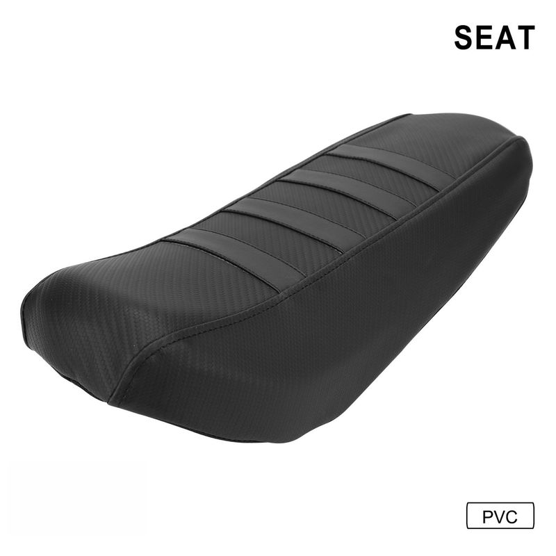 Motorcycle Seat Cover - Waterproof, Dustproof, Heat-Resistant PVC Material For Custom Bike Modifications (39x29.5x3cm, Red/Blue/Black/Purple)_autovado.com