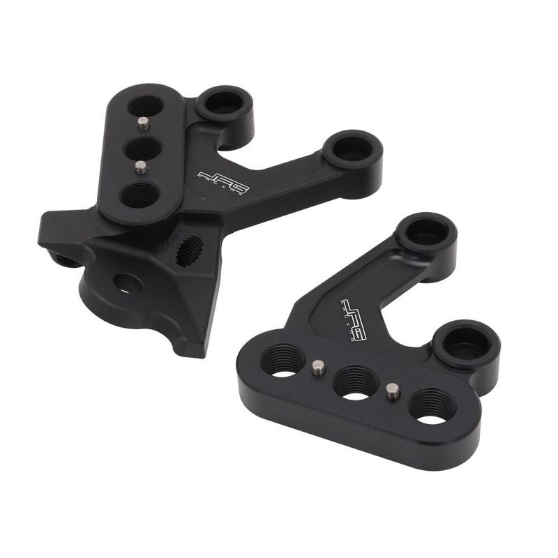 Heavy-Duty Footpeg Bracket For Off-Road Motorcycle - Reinforced Steel Construction, Universal Fit For Dirt Bike & ATV Modifications_autovado.com