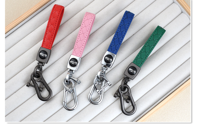 Diamond Couple Keychain Pendant Diamond Leather Car Keychain Key Accessories Bag Ornaments Horseshoe Buckle_autovado.com