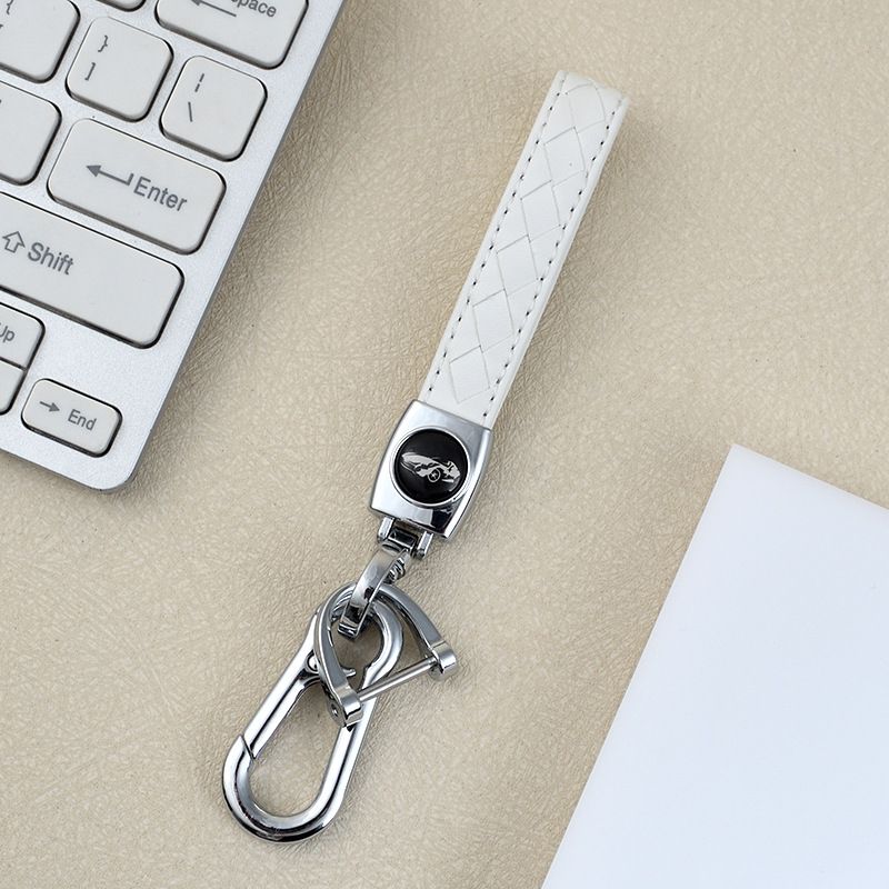 Diamond Couple Keychain Pendant Diamond Leather Car Keychain Key Accessories Bag Ornaments Horseshoe Buckle_autovado.com