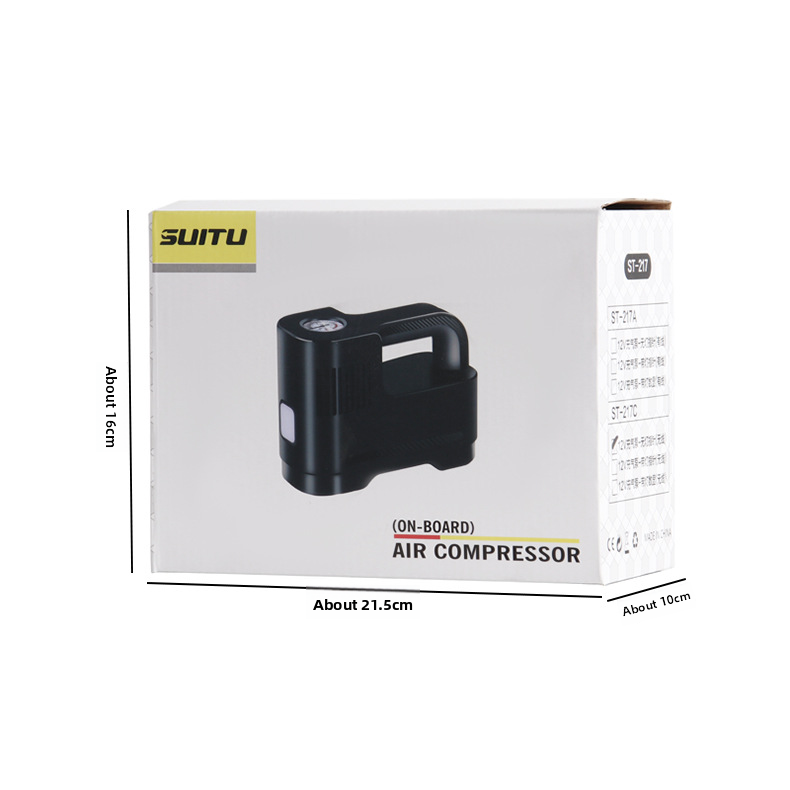 Portable Multifunctional Tire Car Pump Inflator Machine Air Tube_autovado.com