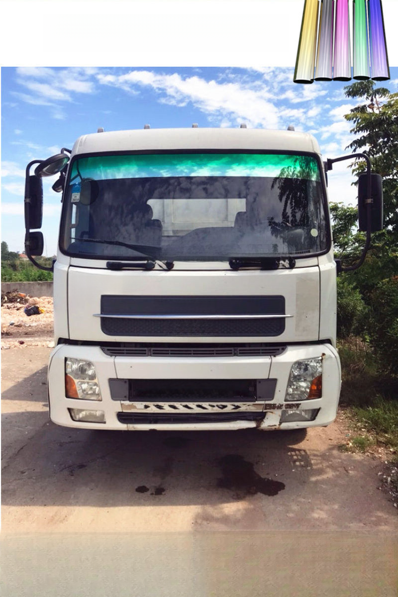 Car Heat Insulation Sunshade VLT Color Changing Colorful Front Windshield Tint Film For Trucks_autovado.com